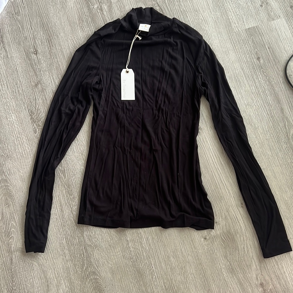 NWT By Together black turtleneck size S